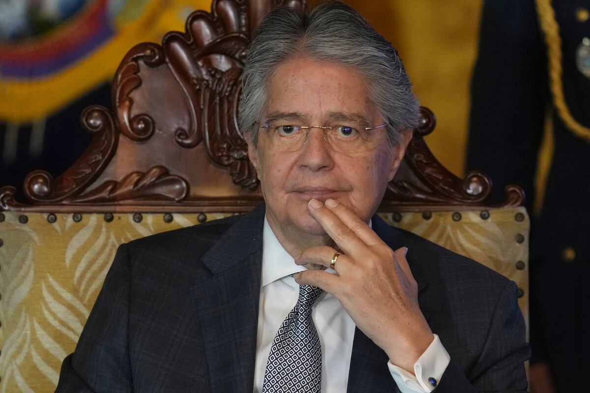El presidente ecuatoriano Guillermo Lasso.