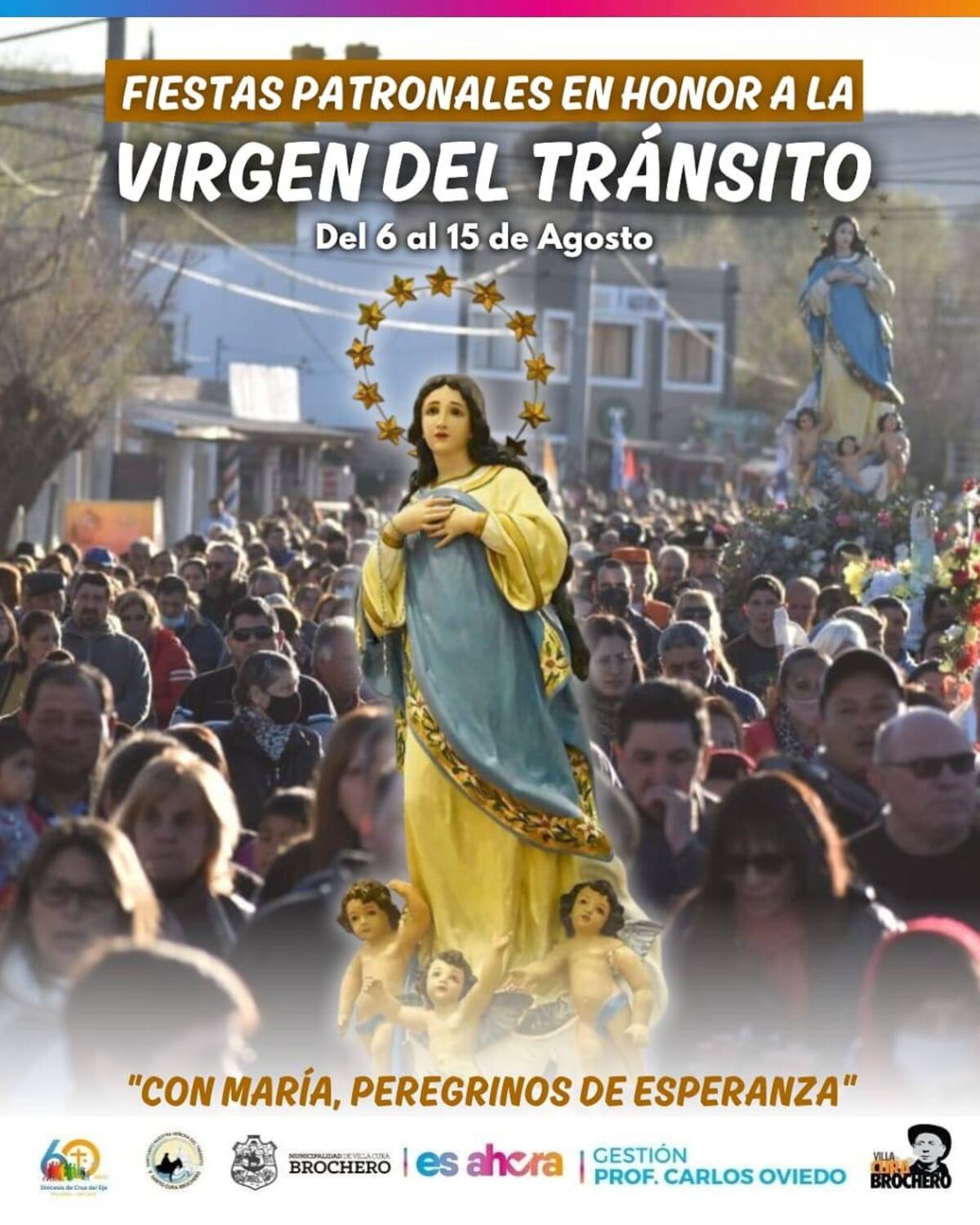 Fiestas Patronales en honor a la Virgen del Tránsito en Córdoba.