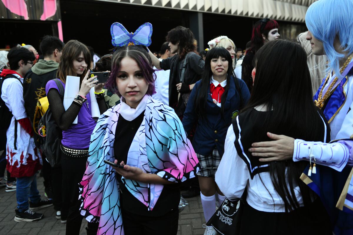 Toda la cultura del animé, el cosplay y el geek se dieron cita en la convención CAF en Espacio Quality. Foto Javier Ferreyra