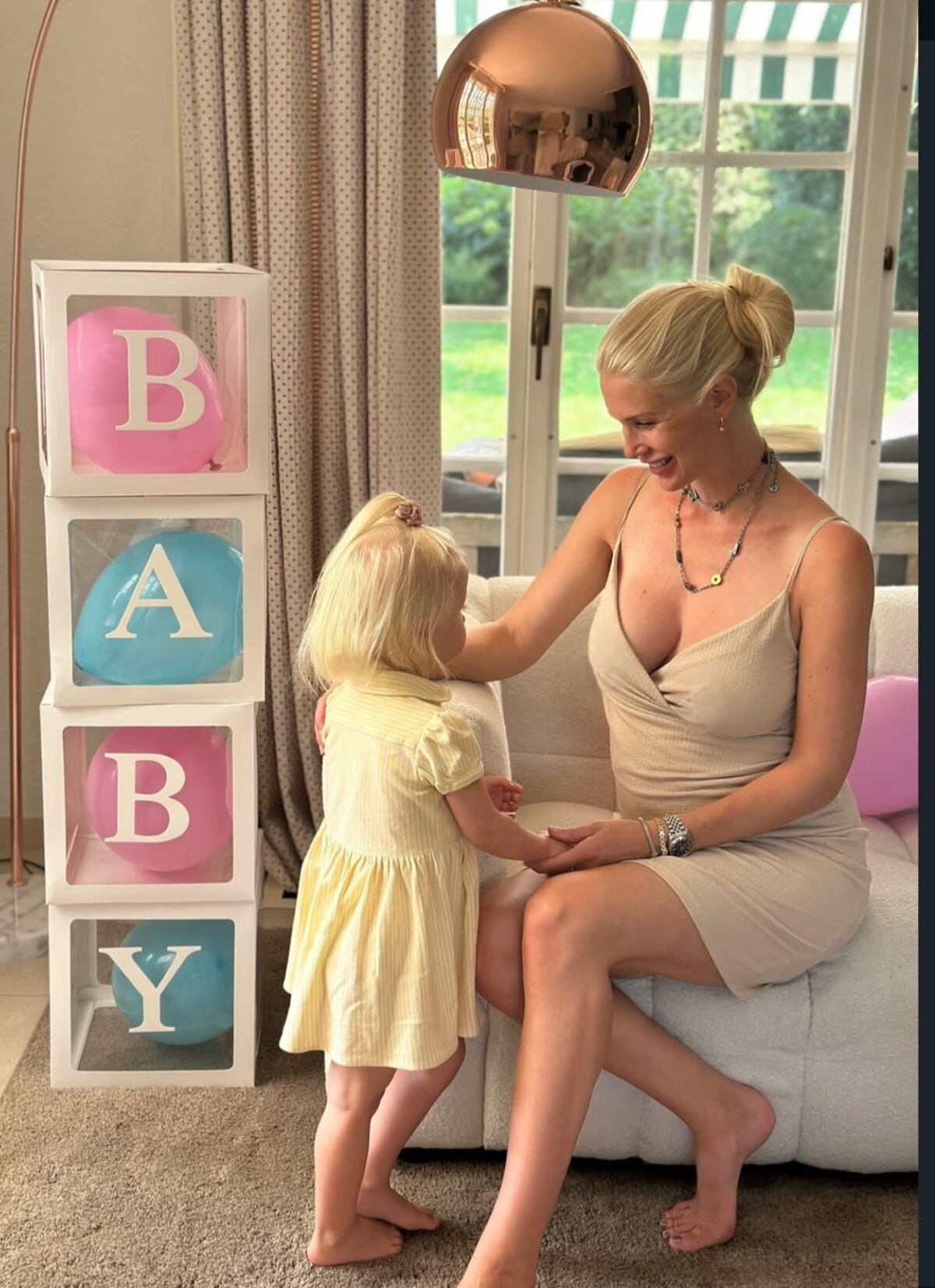 Daniela Christiansson y Elle en su casa
