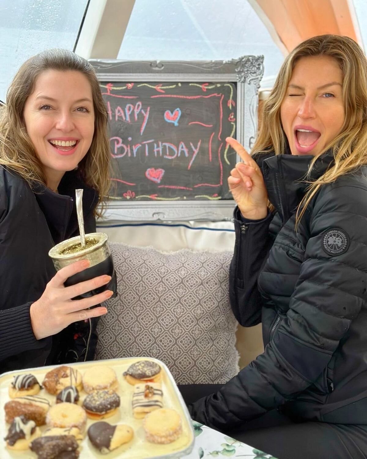 Gisele Bündchen, de vacaciones en la Patagonia (IG: Gisele Bündchen).