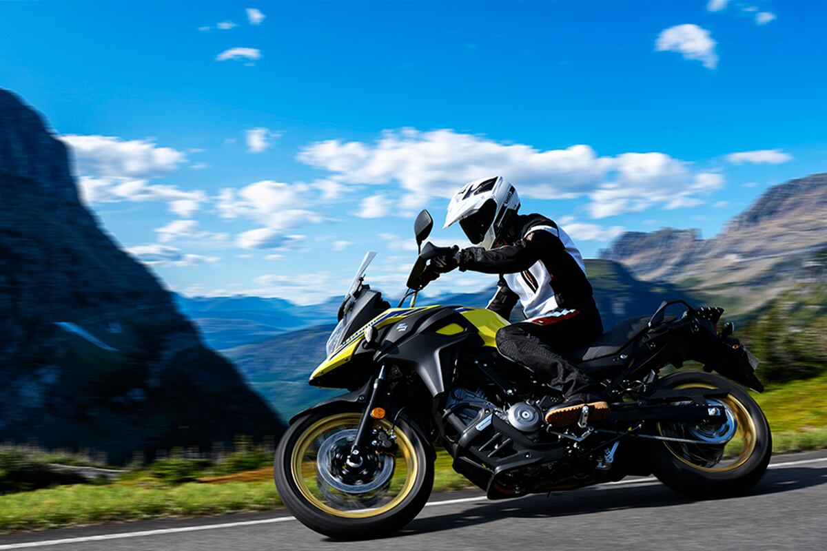 Suzuki V-Strom 650 XT.