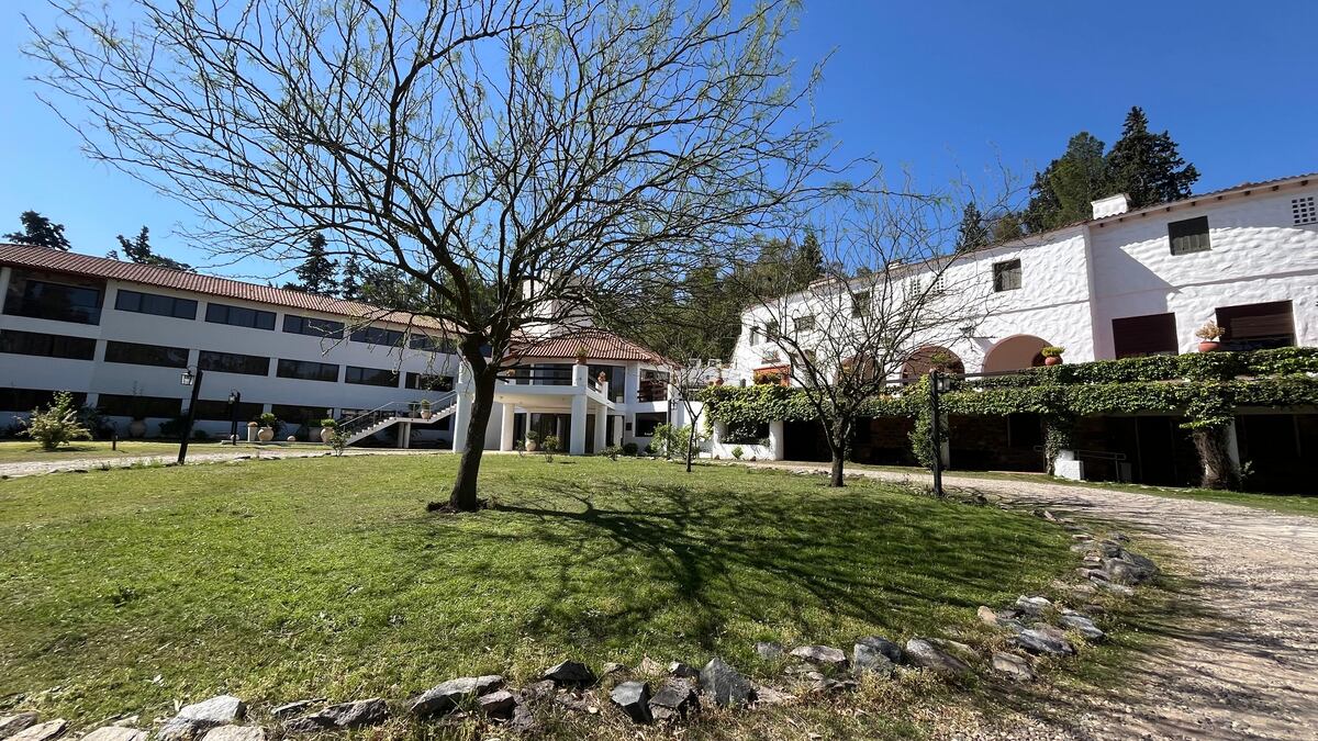 El Hotel Evita (ex Yporá) en Santa Rosa de Calamuchita. Tiene 85 años. (La Voz)