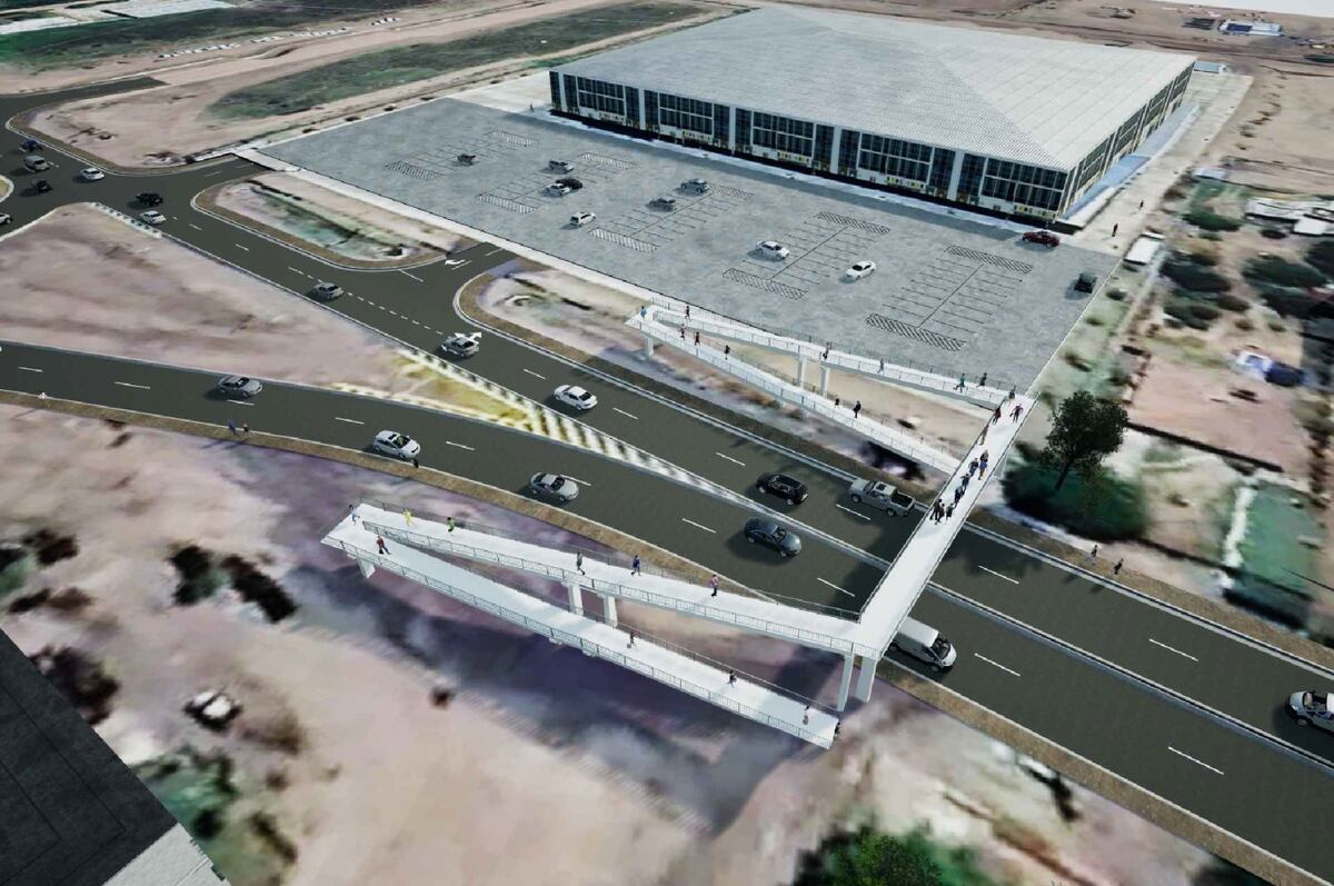 El diseño de las pasarelas a construir sobre ruta 9 norte (Provincia)