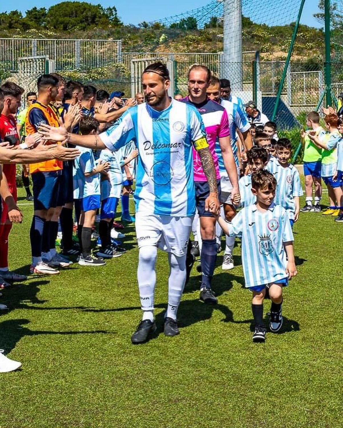 El defensor cordobés Diego Dipietro, establecido en el fútbol de ascenso italiano. (Gentileza).