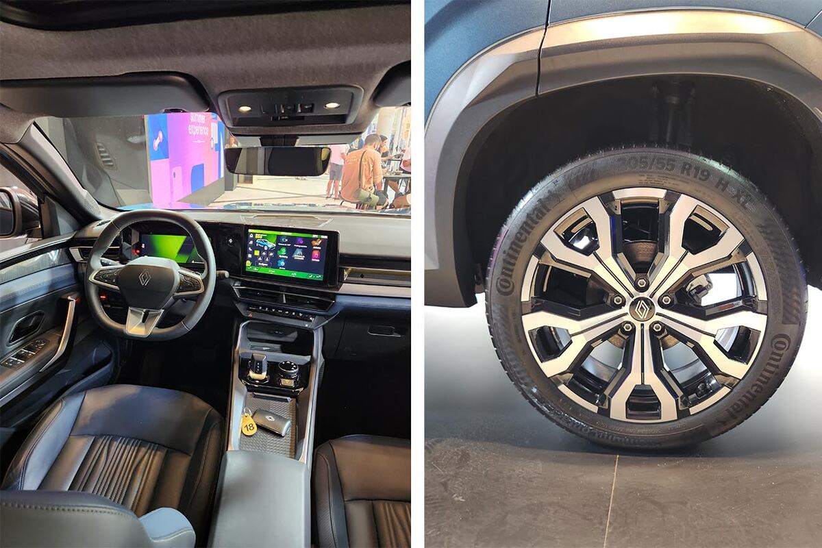 La calidad del interior es destacable. Las llantas son de 19".