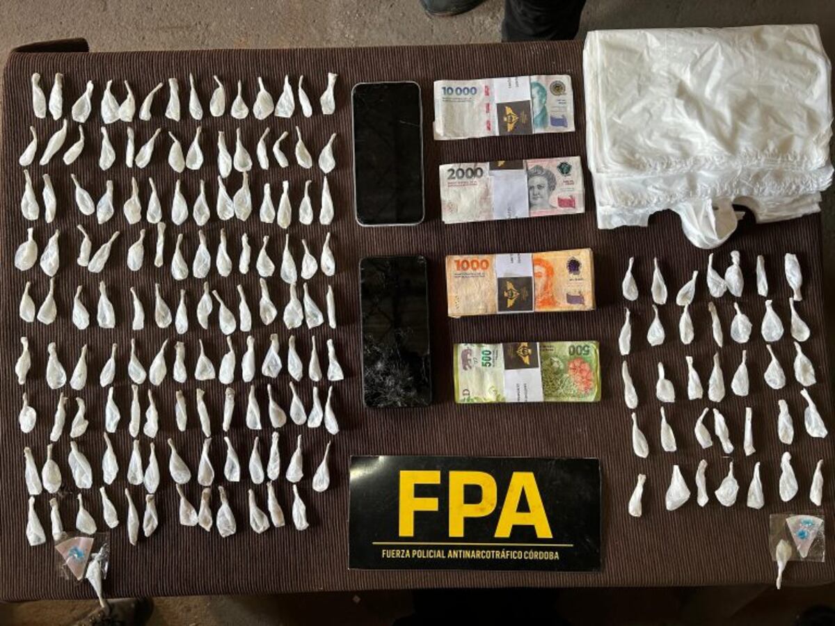 Cayó una banda narco en Córdoba: tenían 3 mil dosis de droga y armas. (MPF)