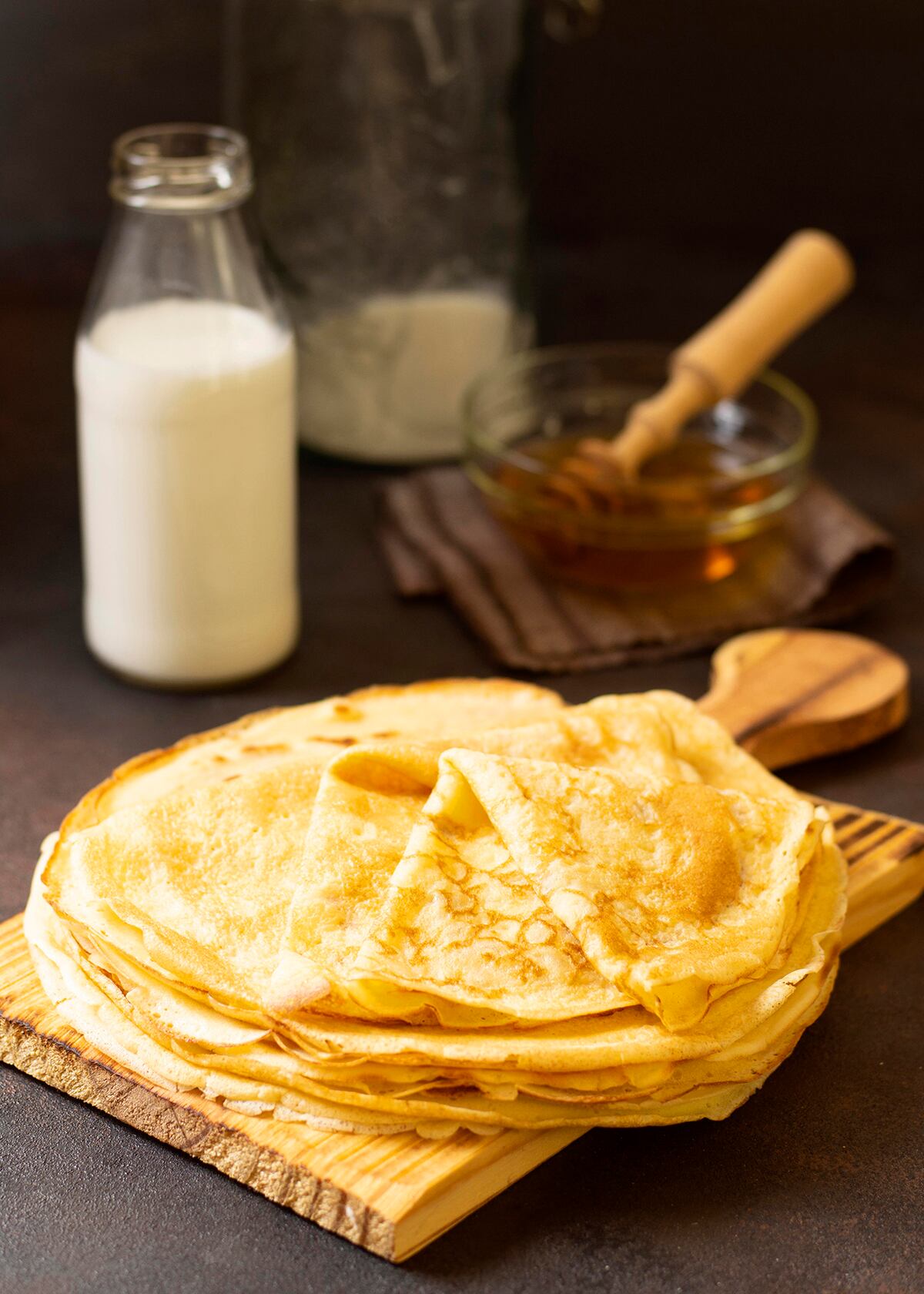 Panqueques sin harina. (Freepik)