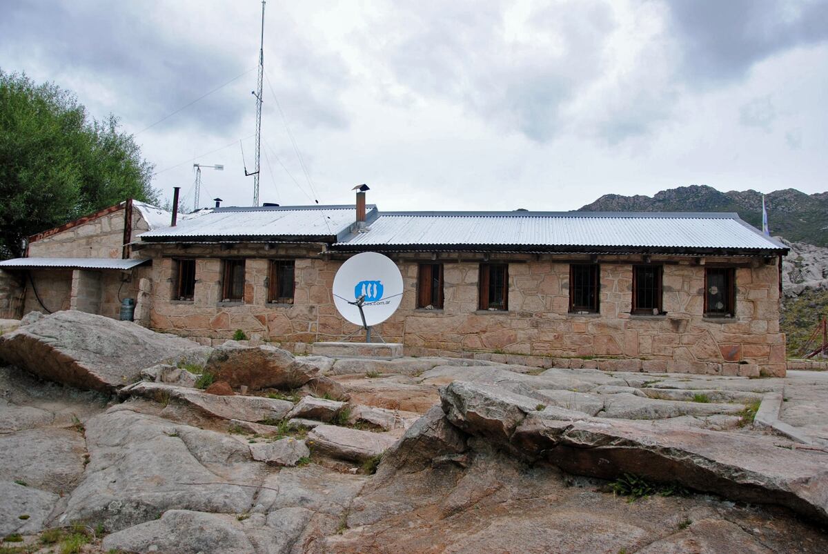 Escuela de montaña Florentino Ameghino, en la base del cerro Champaquí. El colegio a mayor altura en Córdoba  (Gentileza Orly Branca)
