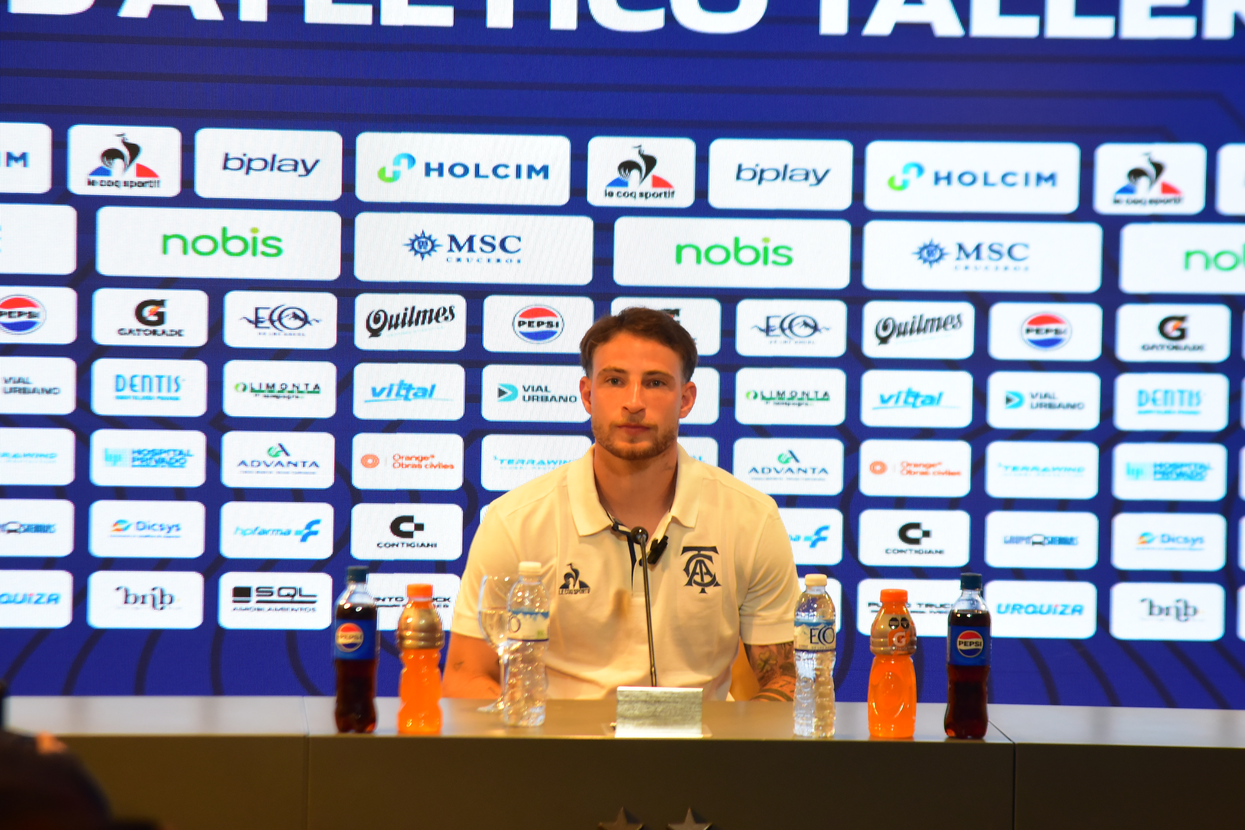 Bruno Barticciotto habla en conferencia de prensa (Pedro Castillo / La Voz)