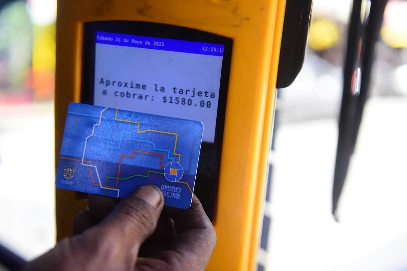 Desde este sábado el boleto urbano cueta $ 1.580 (José Hernández/LaVoz)
