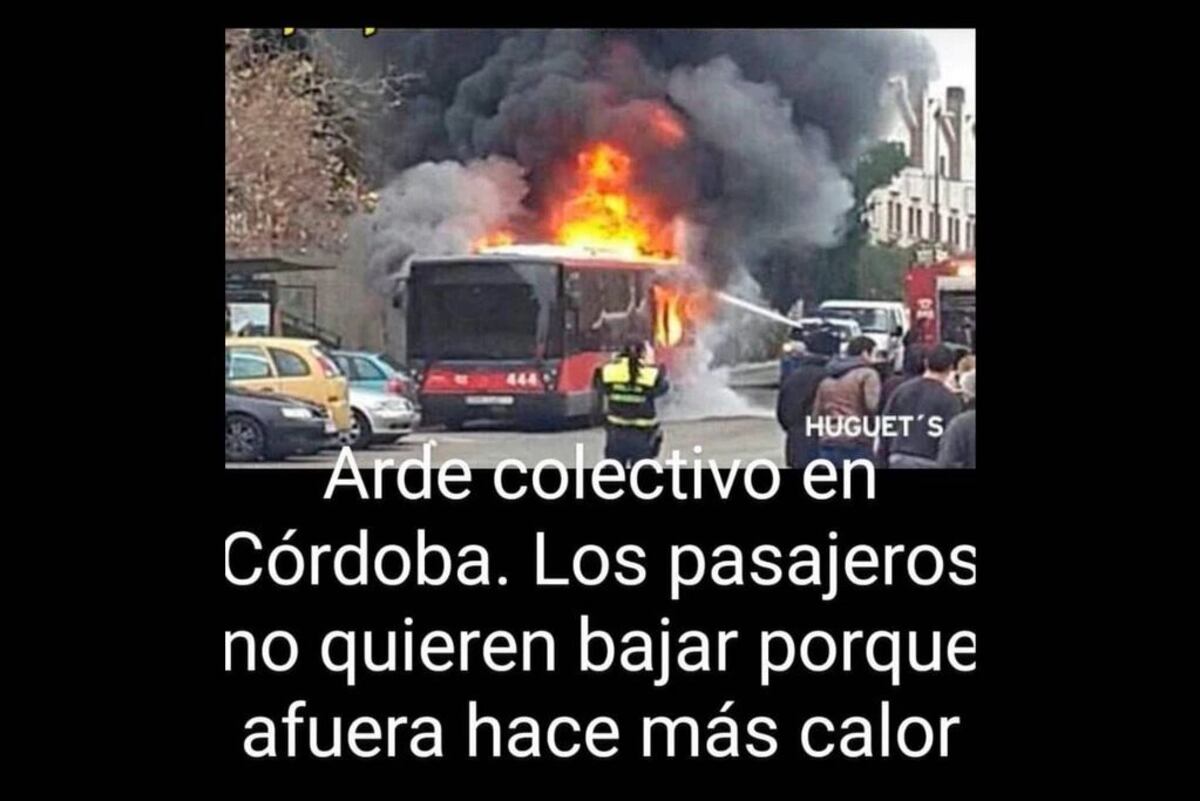 Los memes por el calor en Córdoba.