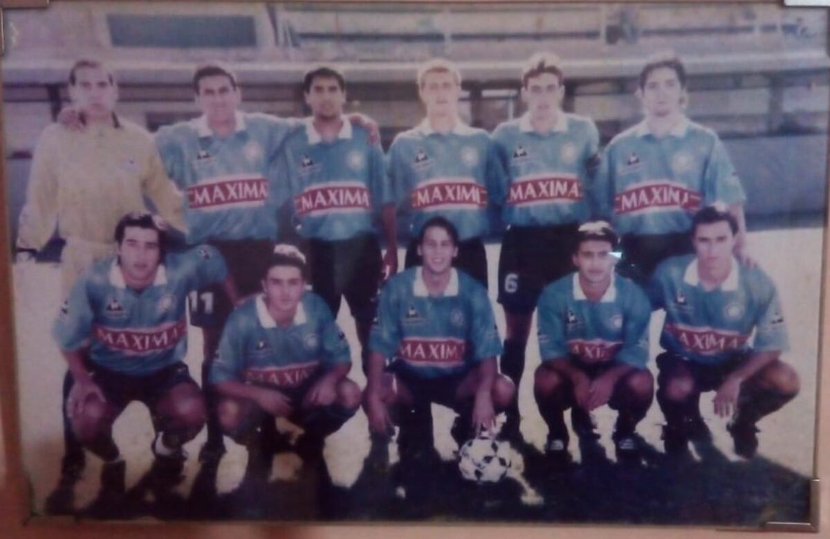 Diego Dragonetti se inició en Racing; pasó por Talleres, Belgrano, Ferro, y también jugaría en Alumni de Villa María. (Gentileza Diego Dragonetti)