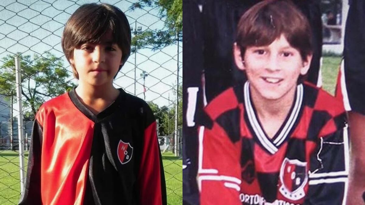 Valentino Acuña, de ser doble de Messi a anotar en Primera.