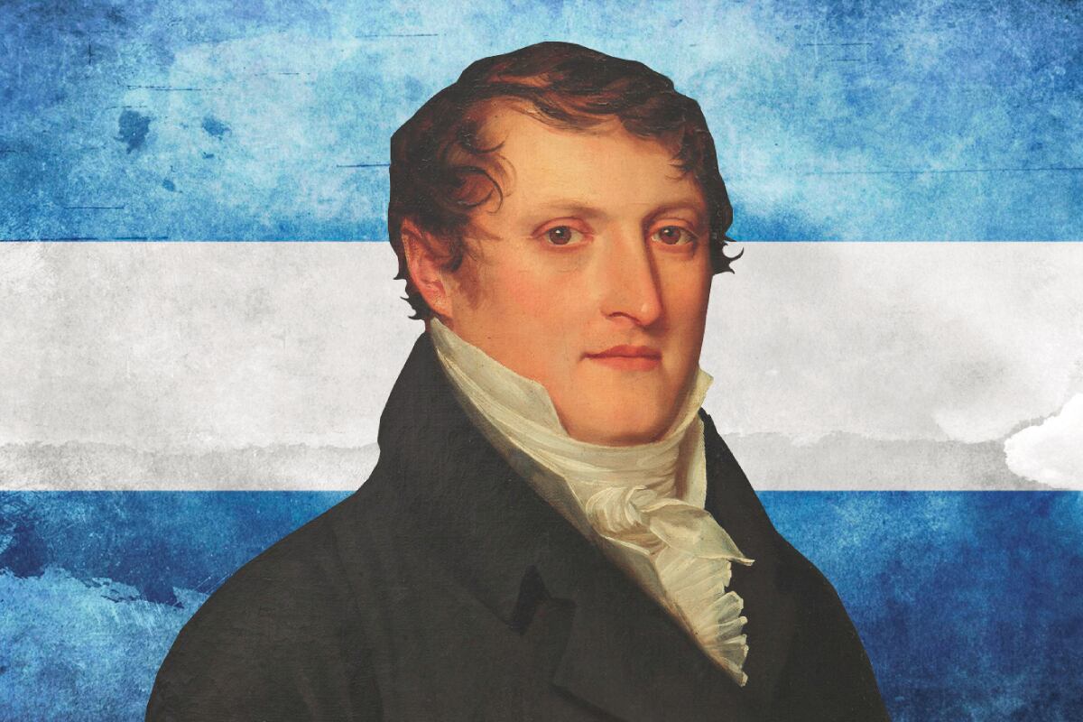 Manuel Belgrano y la Bandera Argentina.