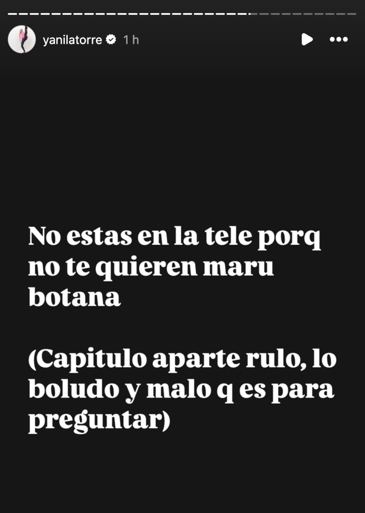 Foto: captura pantalla Instagram.