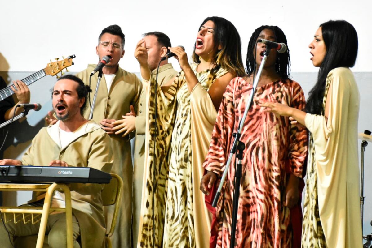 Coro Gospel Kumbaya en el establecimiento penitenciario de Bouwer / Agencia Córdoba Cultura