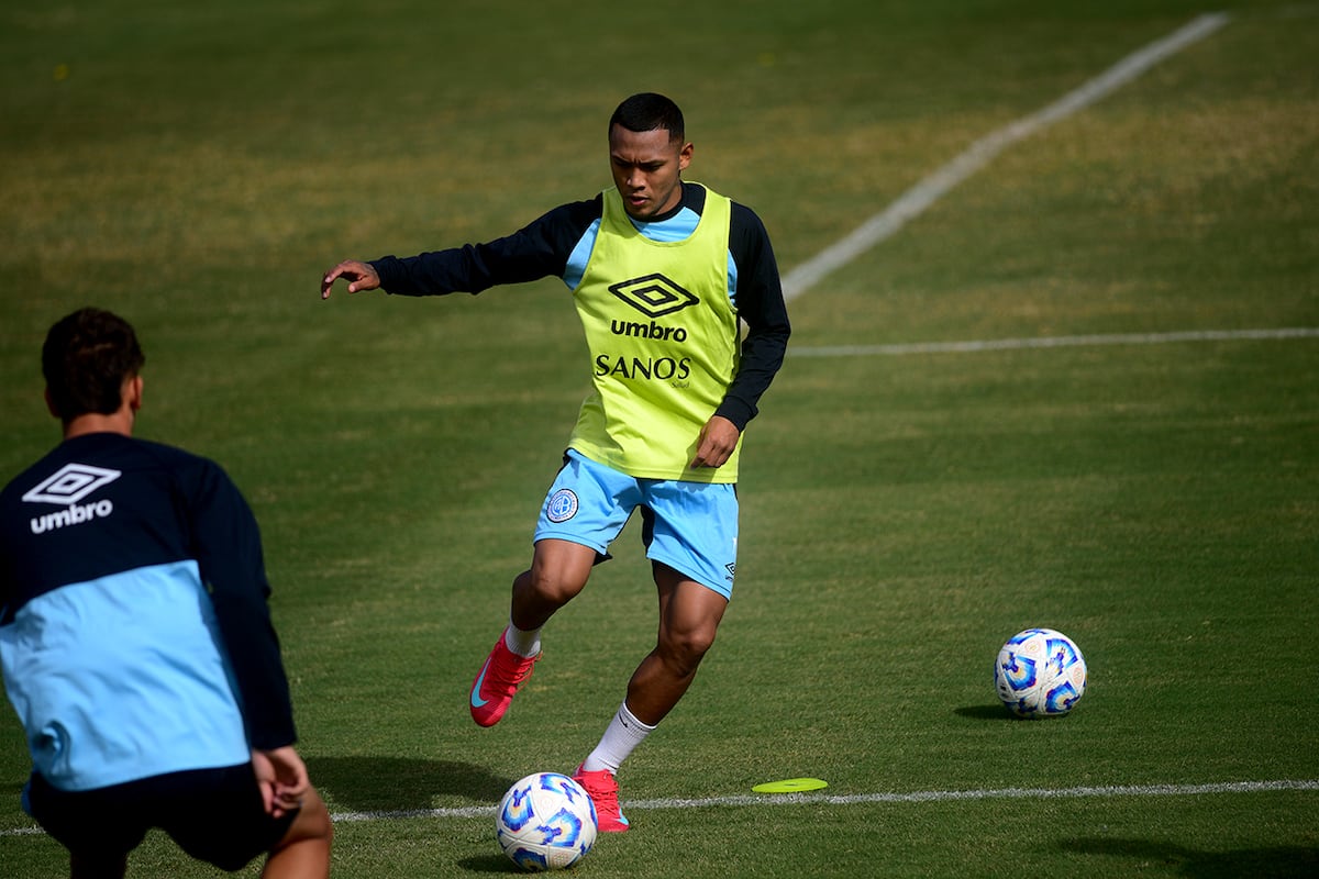 Belgrano se prepara para recibir a Boca. (Pedro Castillo / La Voz)