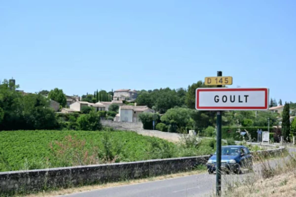 El terrible hecho ocurrió en la localidad francesa de Goult. (Google)
