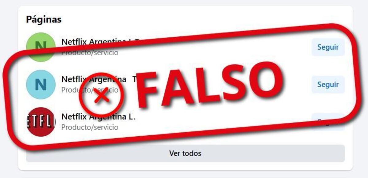 Facebook. Netflix no ofrece descuentos a jubilados en Argentina por esa red social (La Voz Chequea).