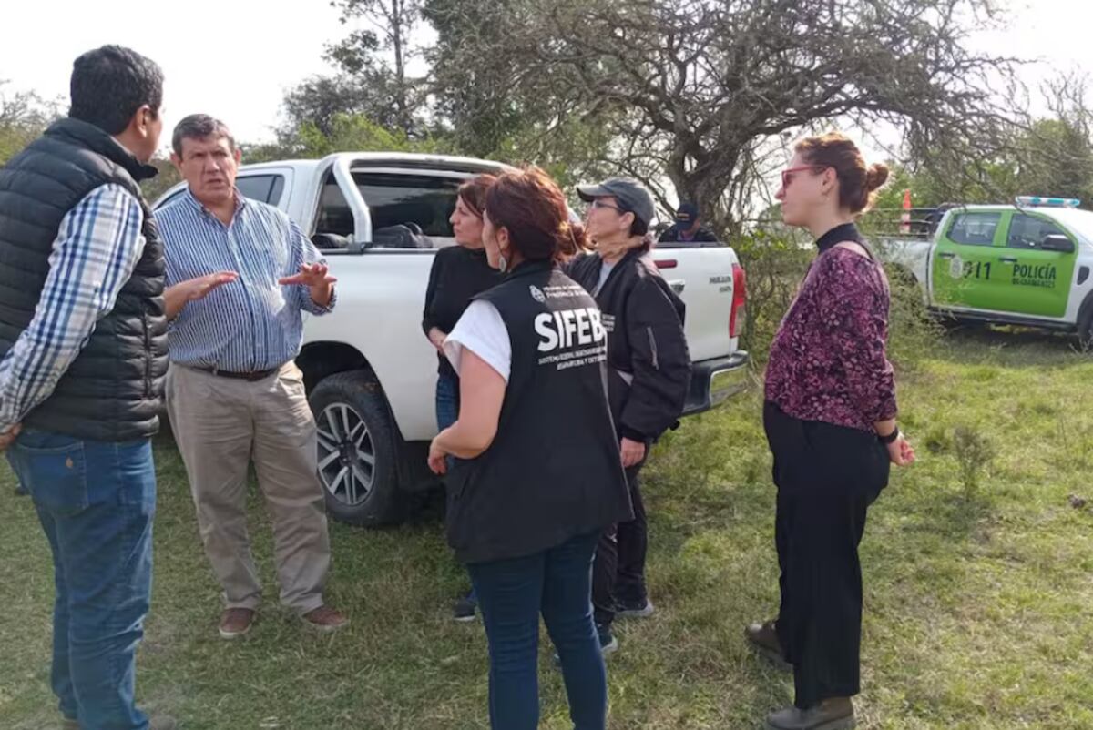 La policía busca intensamente a Loan Peña, el niño de 5 años que desapareció en la localidad de Algarrobal, Corrientes. Foto: Policía de Corrientes