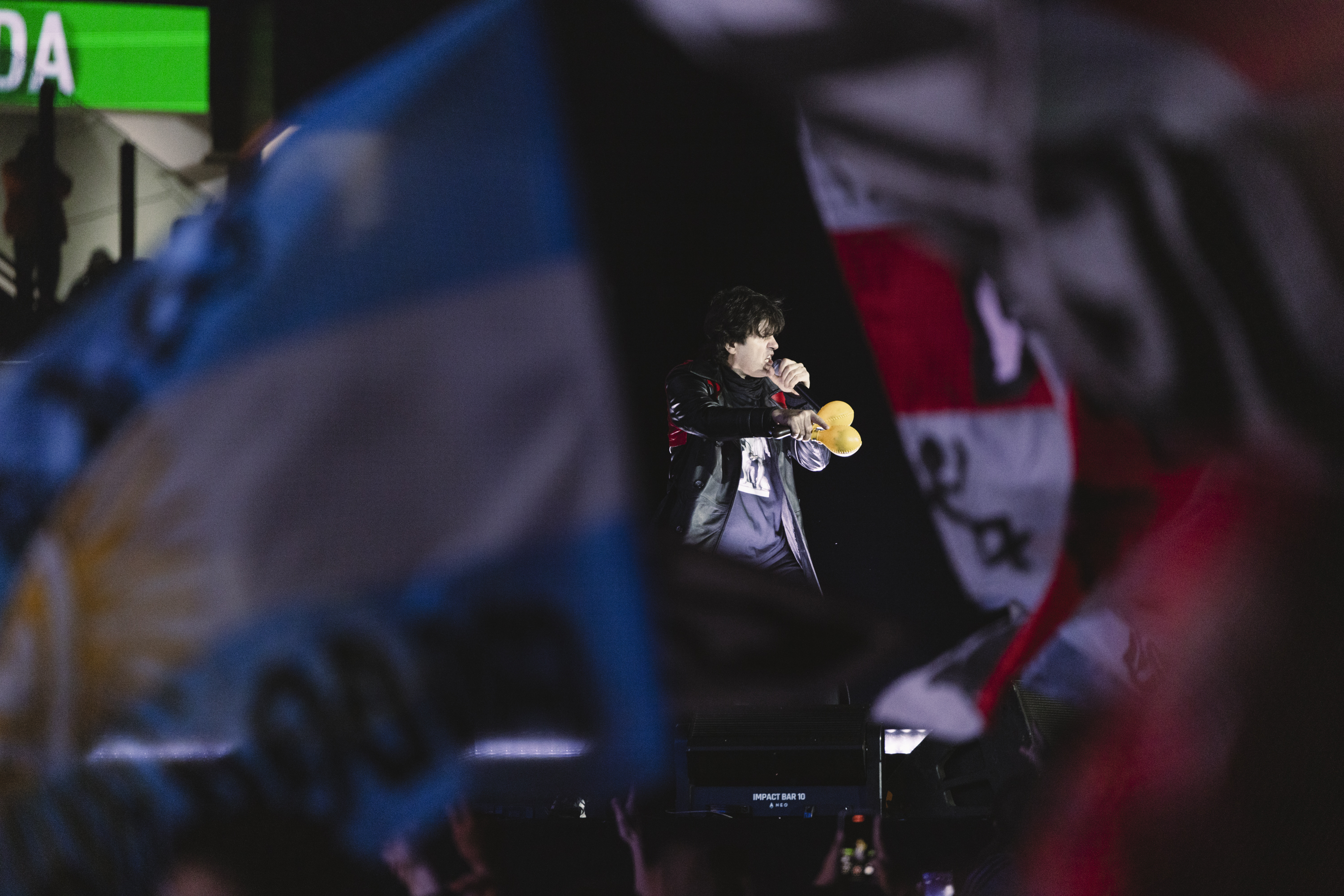 Los Piojos en River. (Gentileza de DF Entertainment e @irishsuarez)