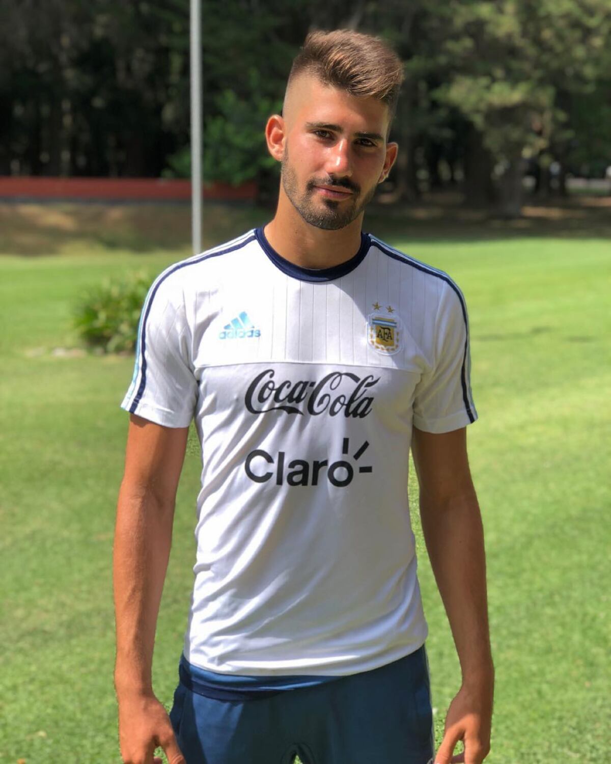 Nicolás Cordero, el nuevo delantero de Instituto. (Instagram Nico Cordero).