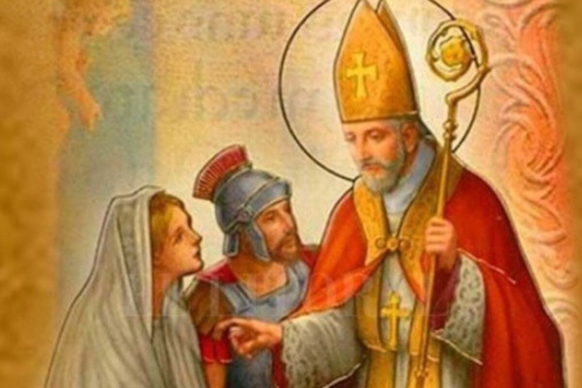 El Santo del día: San Valentín. (Web)