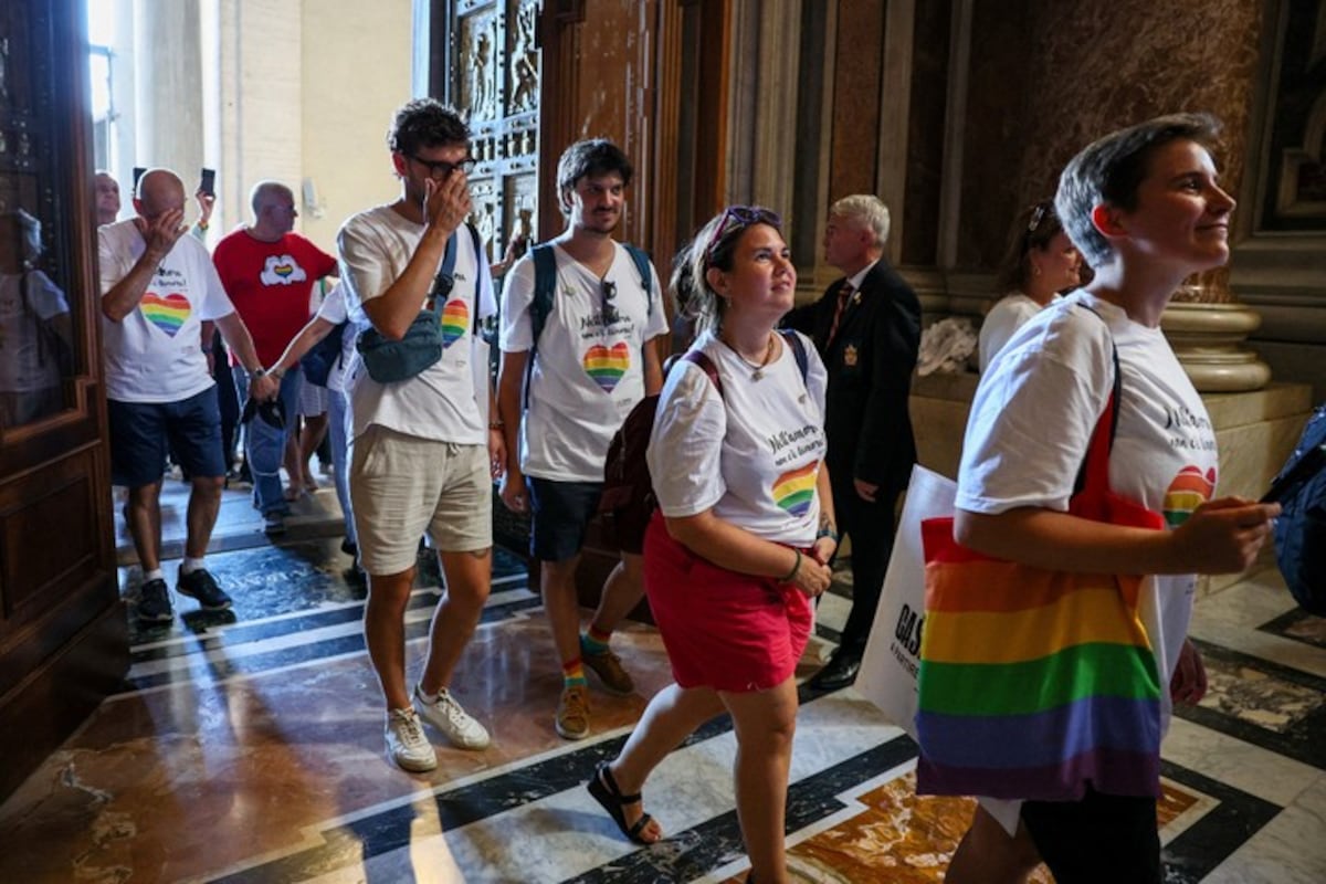 El Vaticano recibió el primer peregrinaje LGBT+ oficial en el Jubileo