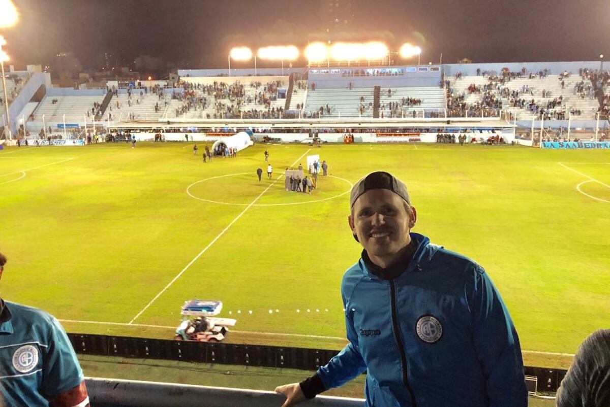 Jimmy en su visita a Córdoba en el 2019.