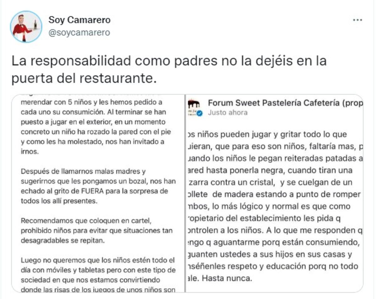 El perfil de Twitter @soycamarero, es una cuenta dedicada compartir contenido relacionado con el sector de la hostelería.
