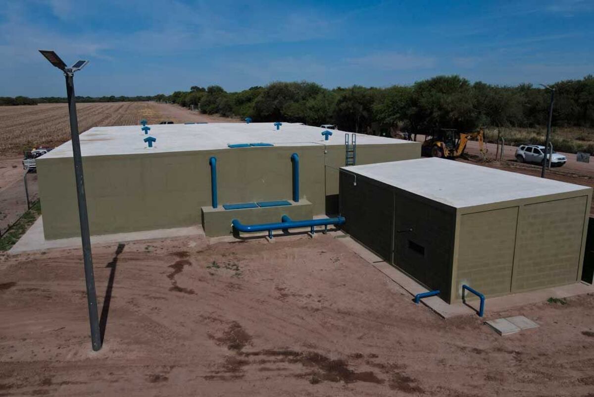 Acueducto Río Seco. Informaron que beneficia a 1.800 habitantes y a 40.000 cabezas de ganado en el norte cordobés.
(Gobierno de Córdoba)