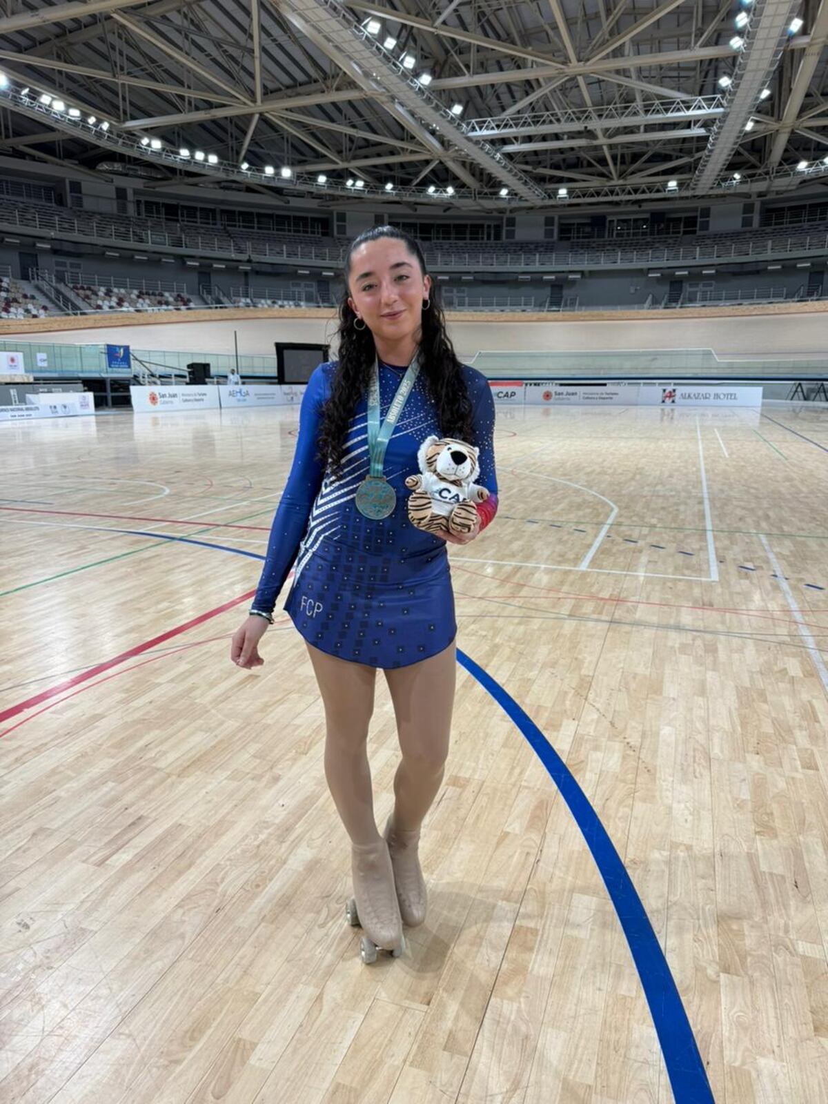Lucia Montini Participó este miércoles 27 de agosto en el Torneo Nacional Absoluto en el Velodromo A. Chancay. (Gentileza)
