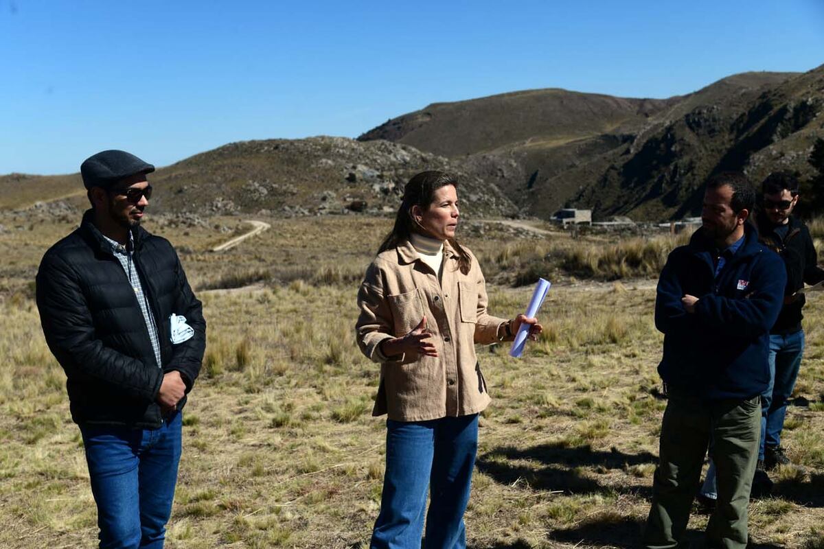 Pauline Swart, de Brigada de Acción Comunitaria, resaltó el trabajo en equipo. (Ramiro Pereyra / La Voz)