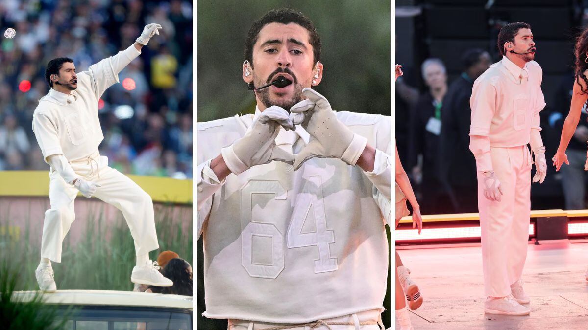 El look de Bad Bunny en el Super Bowl sorprendió a los analistas de moda, por su sencillez y la historia detrás de su elección.