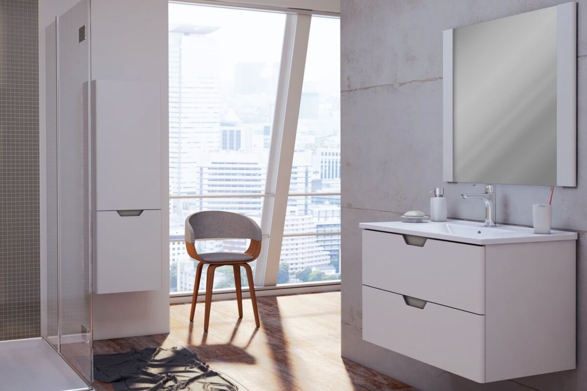 La línea de muebles Cima de colgar. Favorecen la limpieza y le dan un estilo moderno a un ambiente elegante y distinguido. Foto: Muebles Buona