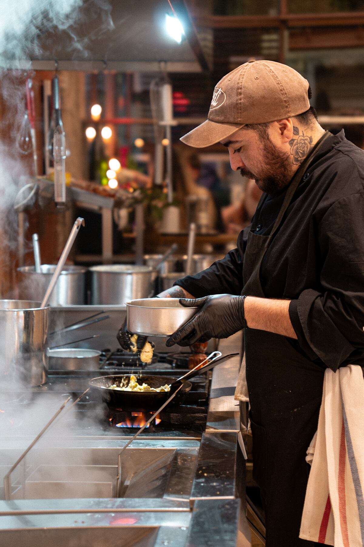 cocina abierta