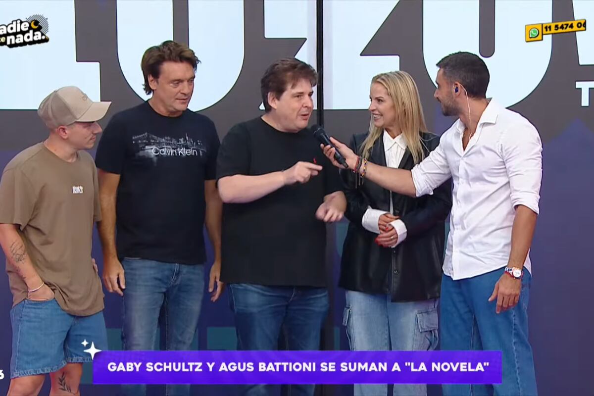 "La Novela", con la incorporación de Gabriel Schultz. (Captura)