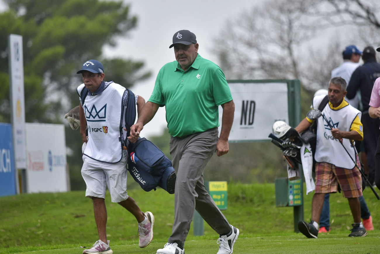 Angel Pato Cabrera en el Abierto del Centro de Villa Allende. (Nicolás Bravo / La Voz)