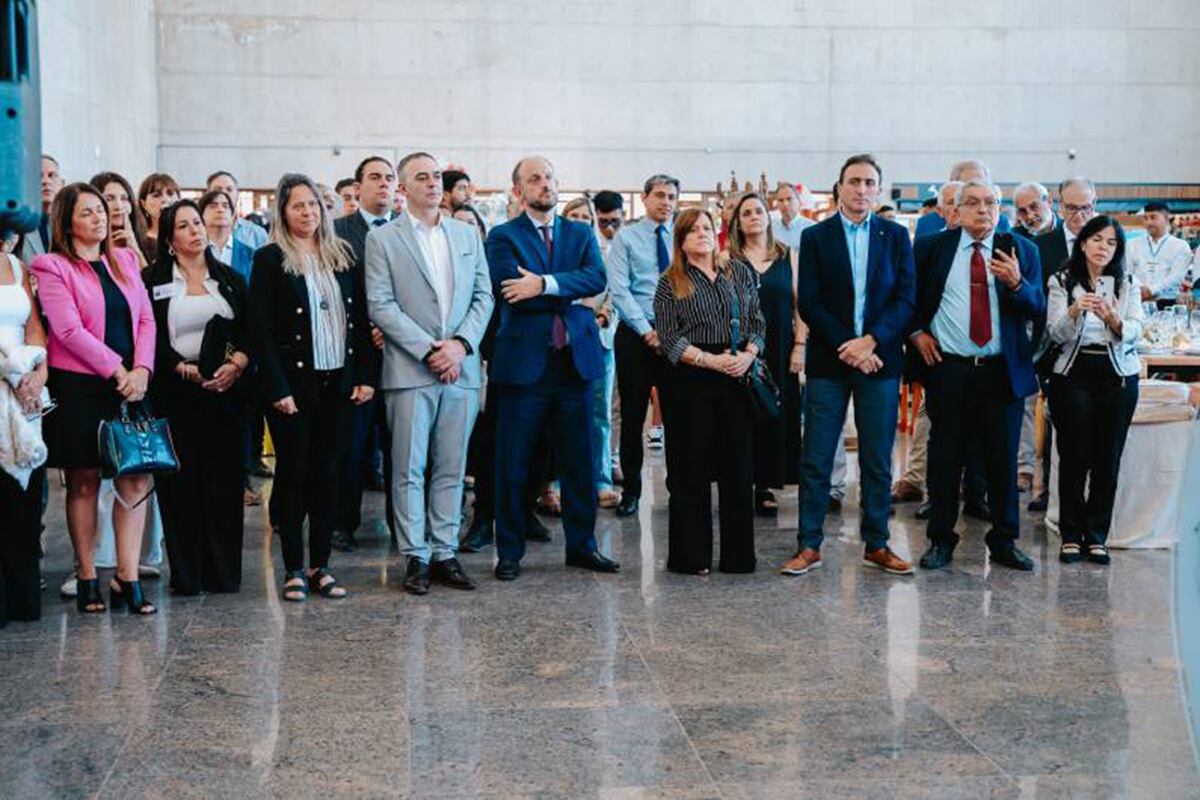 Autoridades. A la inauguración asistieron autoridades judiciales, penitenciarias y del Ejecutivo, encabezadas por el ministro de Justicia y Trabajo Julián López. (Gentileza)