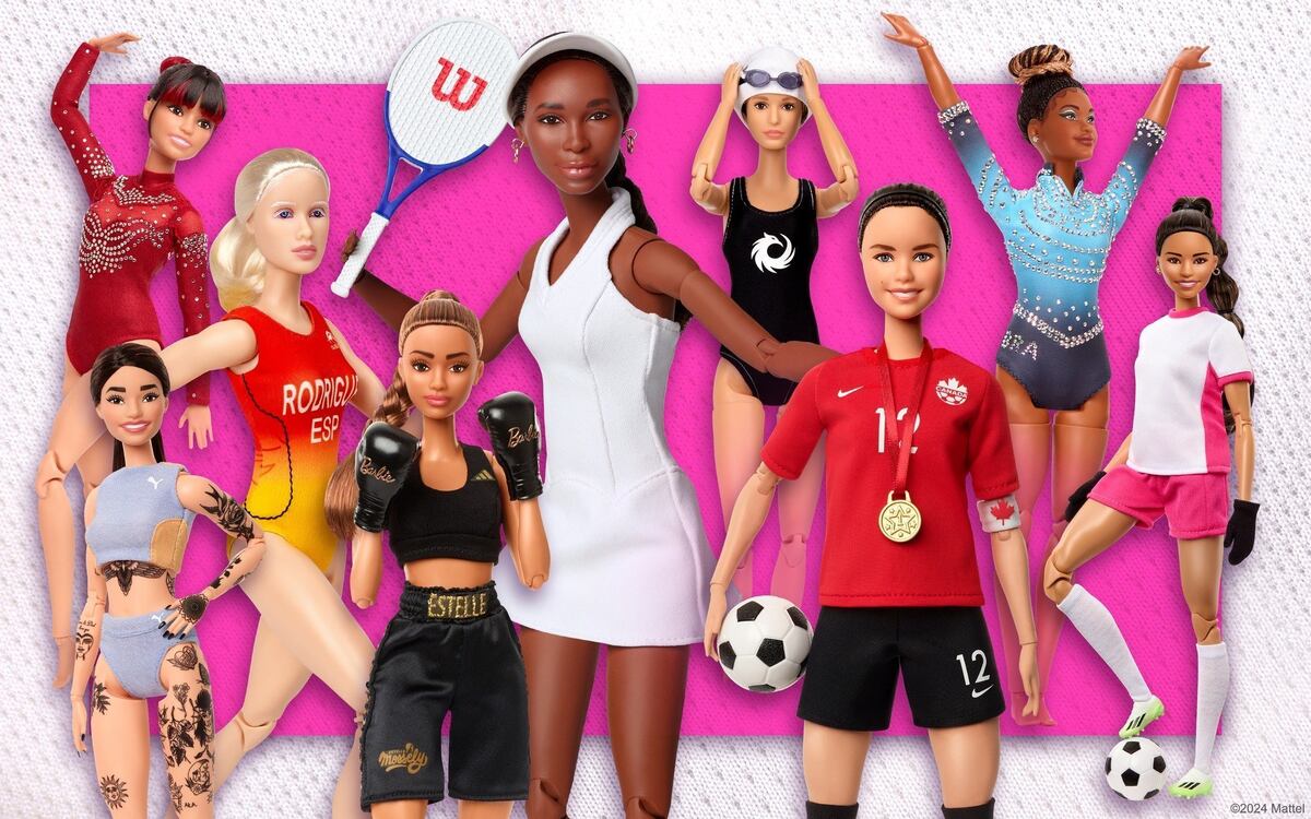 Las muñecas Barbies para deportistas referentes (Barbie)