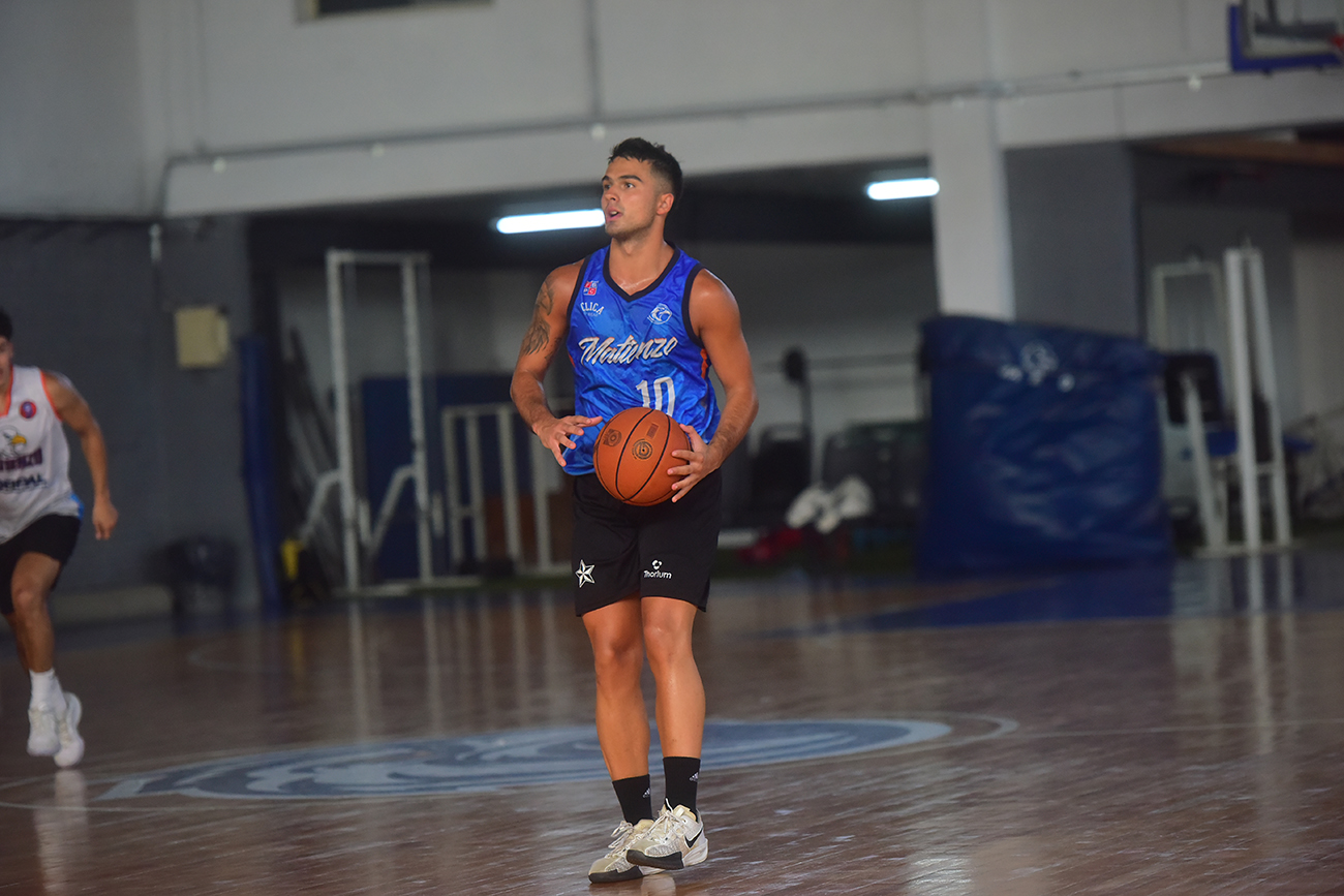 Benjamín Giorgetti, bien de Matienzo. Su abuelo Francis y su papá Nicolás, fueron presidente del club. El base volvió para jugar la Liga Federal. (Pedro Castillo / La Voz)