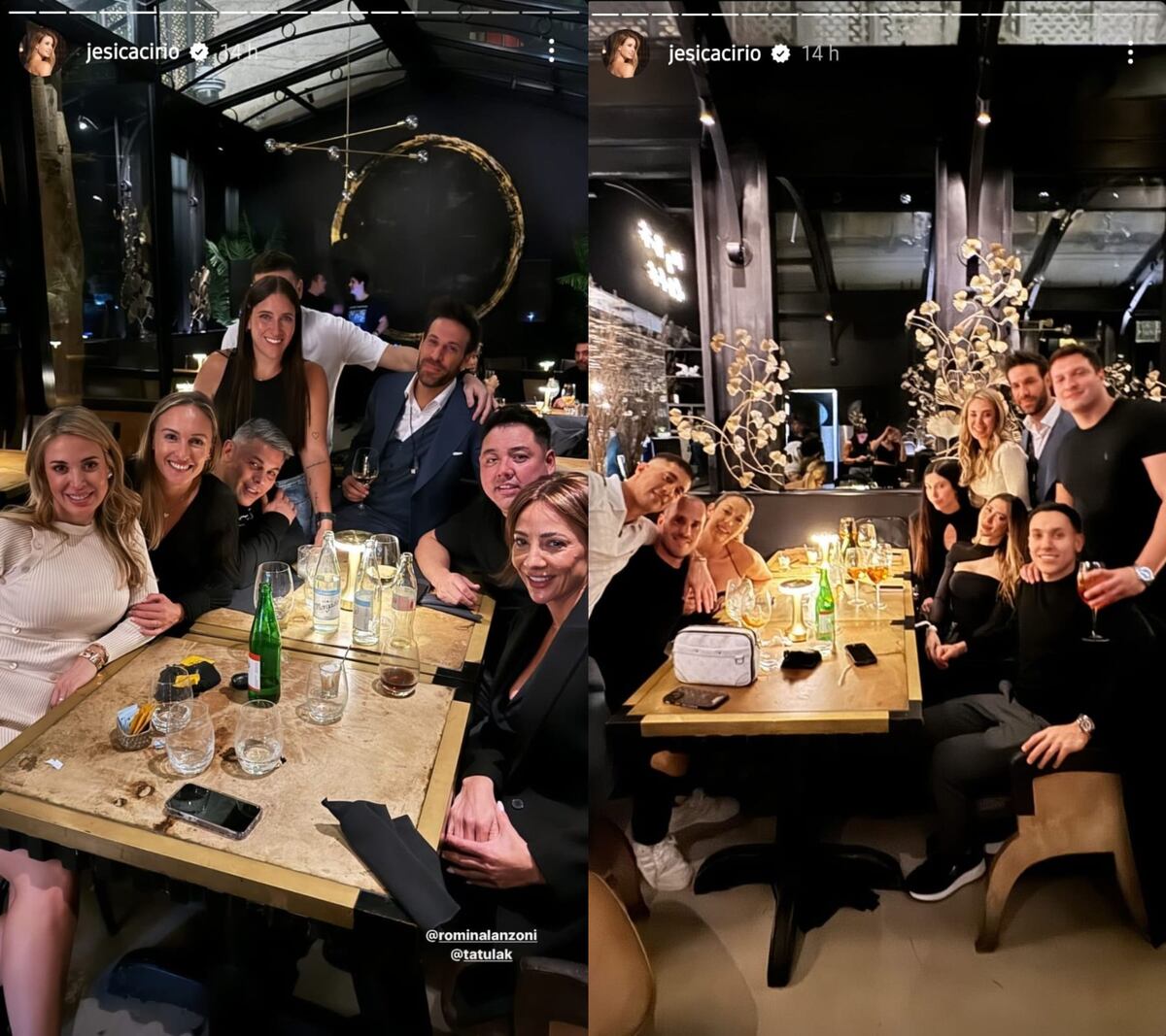 Jesica Cirio y Elías Piccirillo hicieron su despedida de soltero juntos (Capturas de pantalla)