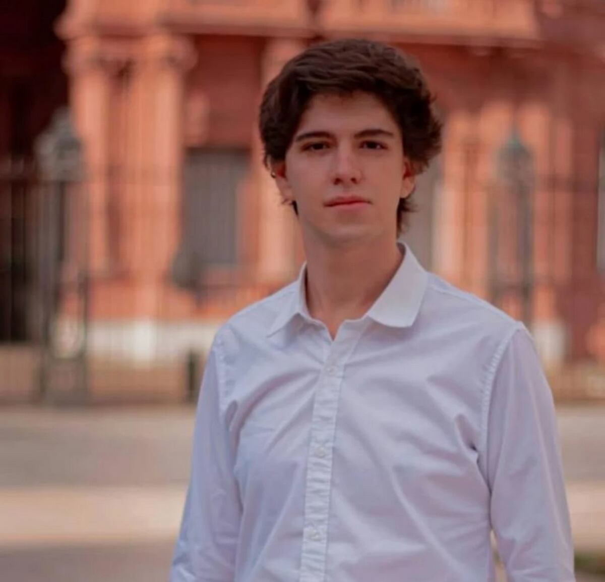 Valentino Díaz Fontau, estudiante de Derecho de la UBA. (Clarín)