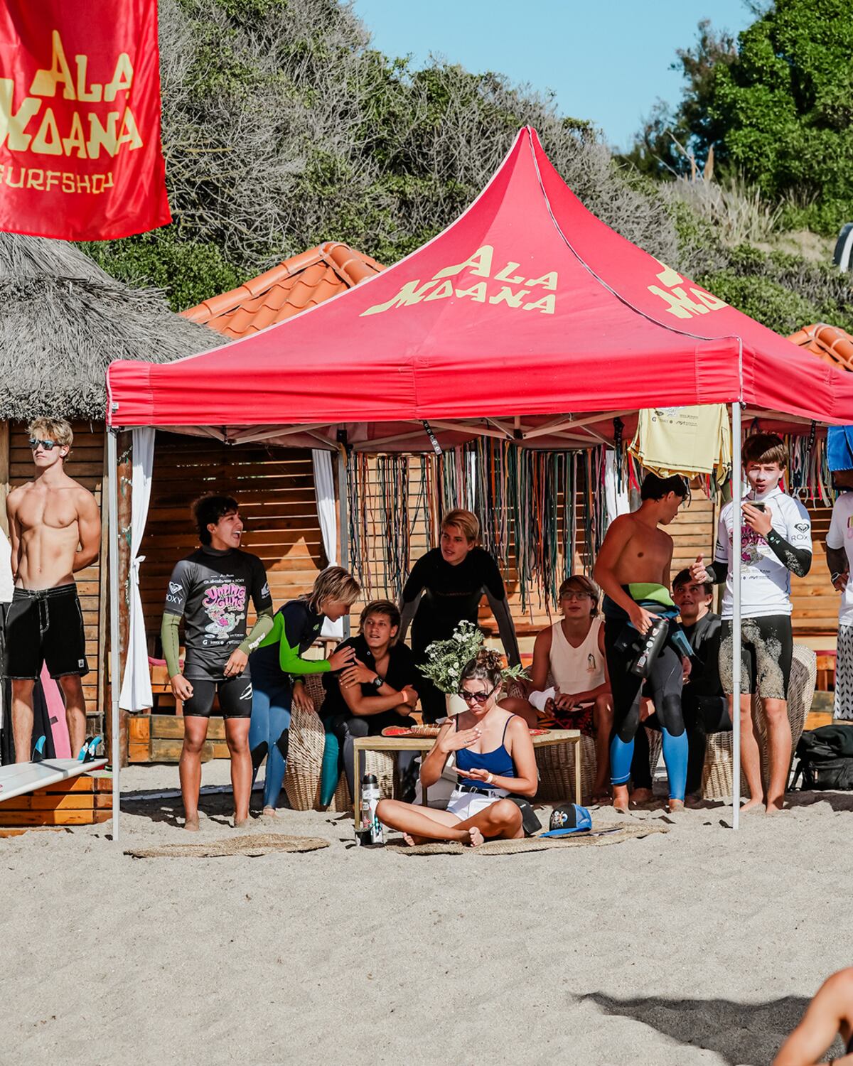 Los chicos se divirtieron en el Young Guns, además de competir. (Gentileza)