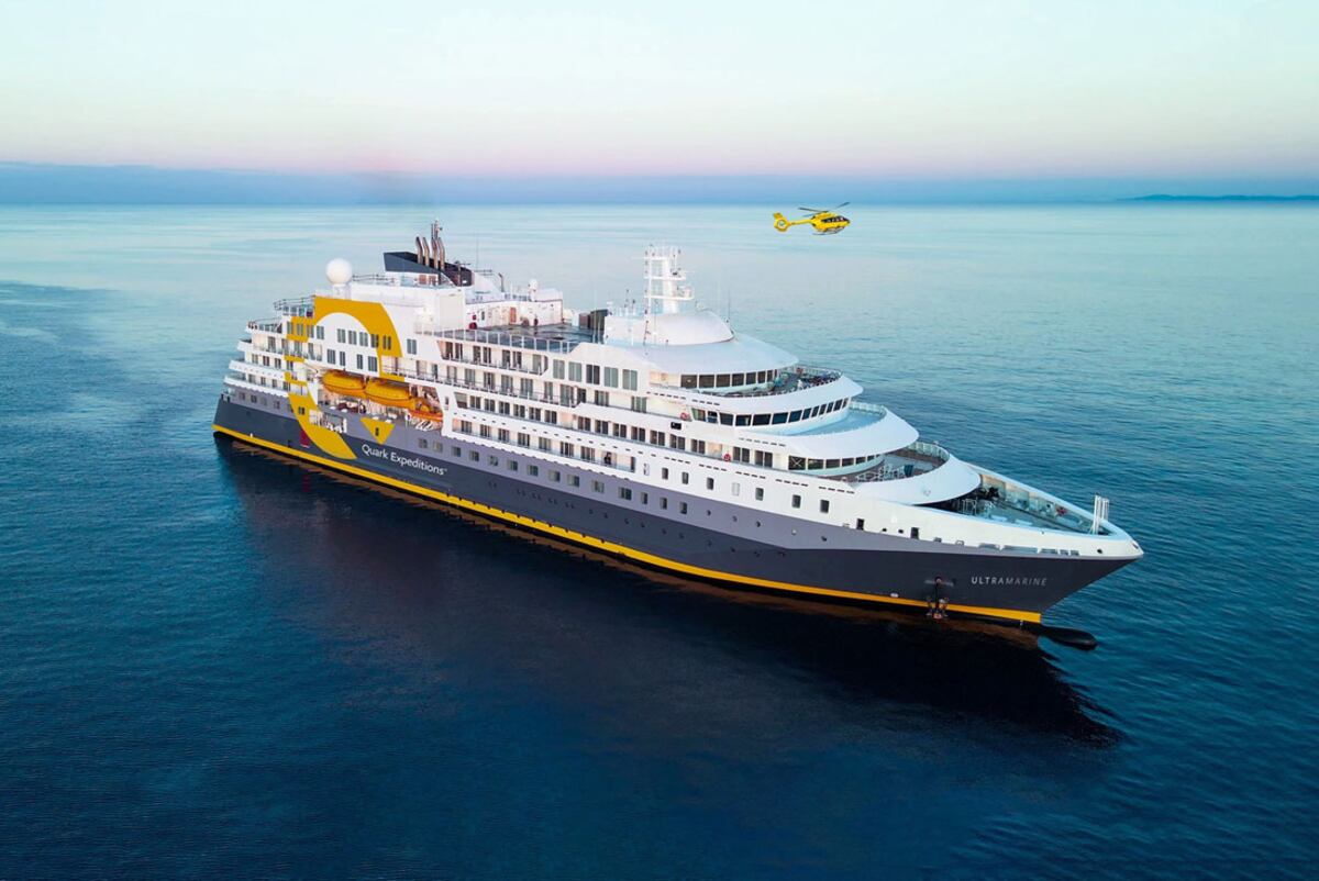 Ushuaia. Un crucero varado con personas infectadas de Covid-19 (Foto de Twitter @soypablitorey).
