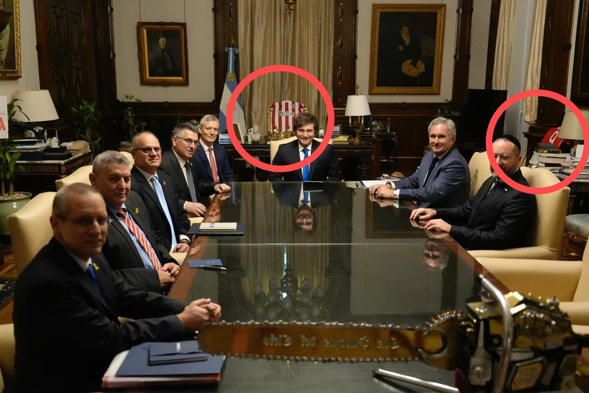 La foto que subió Javier Milei. (Gentileza Presidencia)