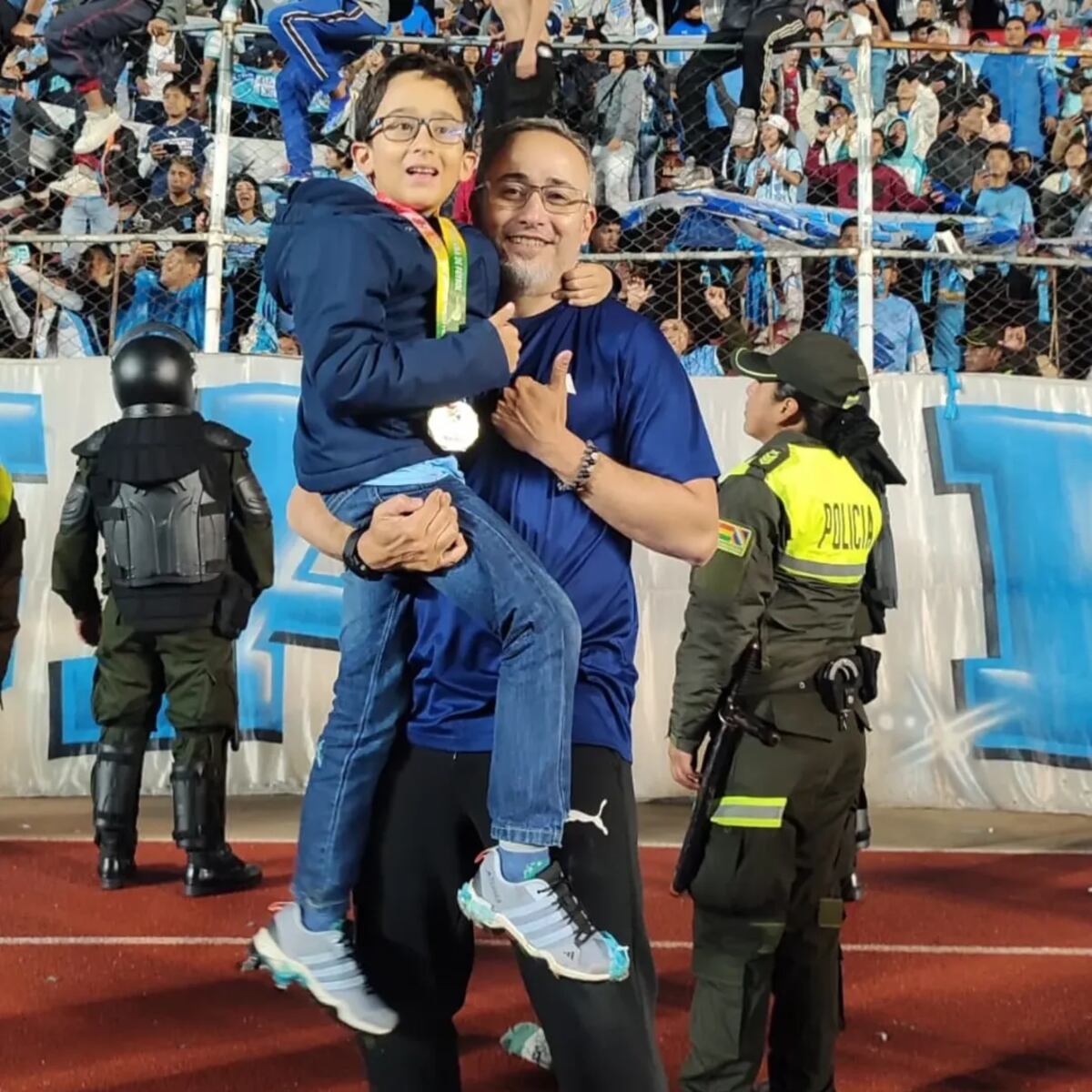 Flavio Robatto, DT cordobés que actualmente dirige el Bolívar de Bolivia. (Gentileza Instagram Flavio Robatto).