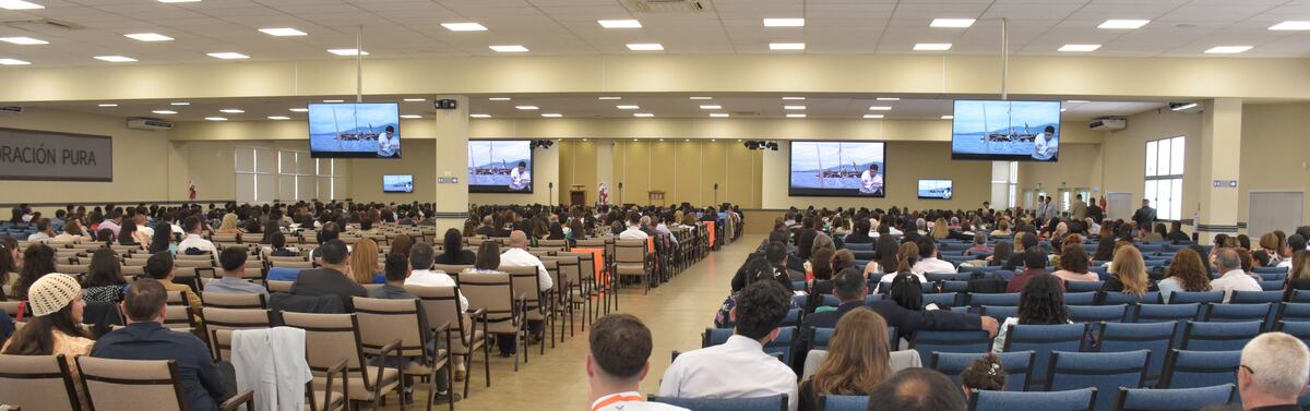 Convención de testigos de Jehová en la ciudad de Córdoba. (Gentileza testigos de Jehová)