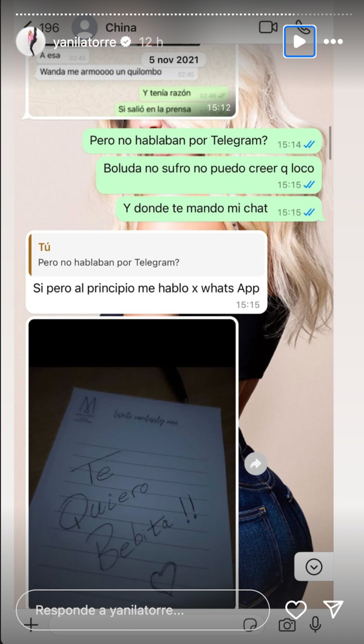 Foto: captura pantalla Instagram.